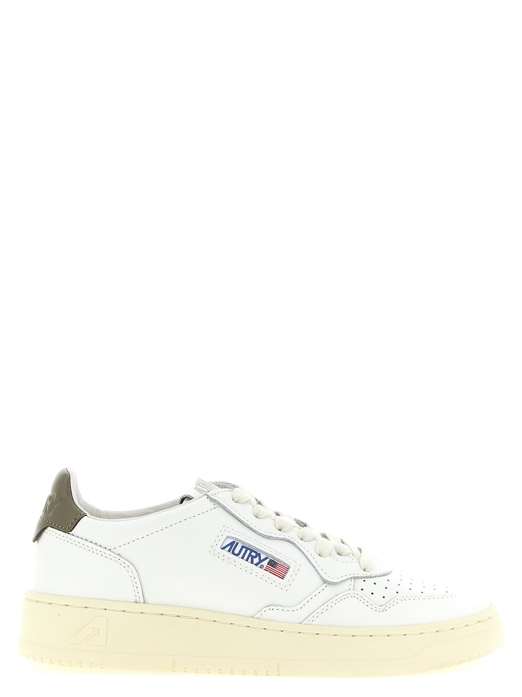 Autry Bicolor Cowhide Low Top Sneakers