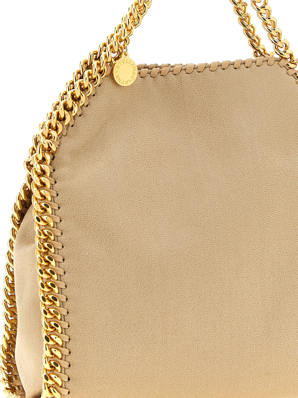Stella McCartney Beige Polyester Shoulder Bag