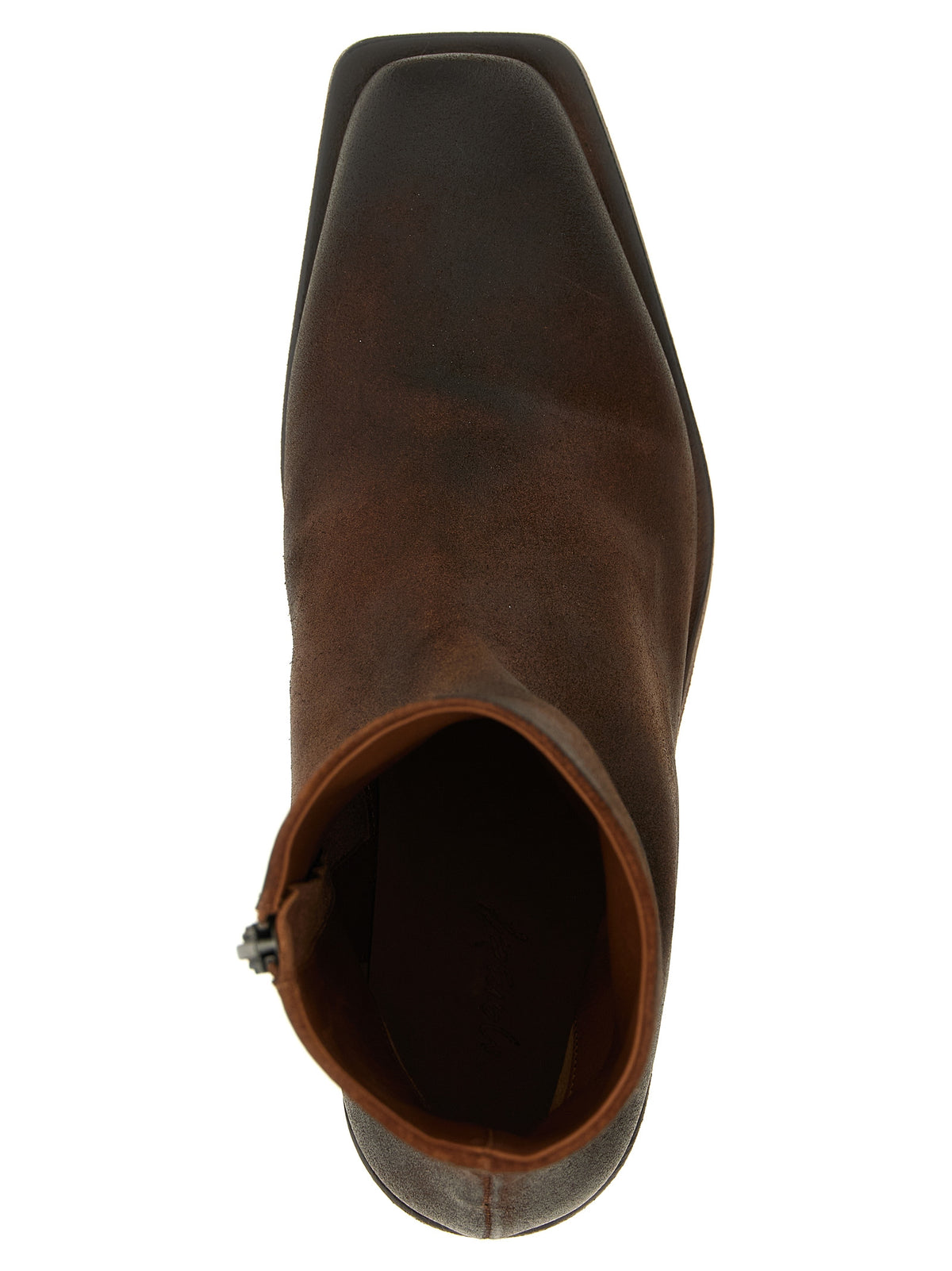 Marsell Brown Calfskin Ankle Boots
