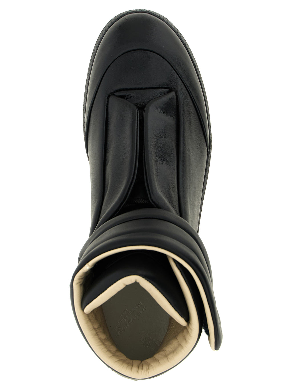 Maison Margiela Black Calfskin Chunky Sneakers