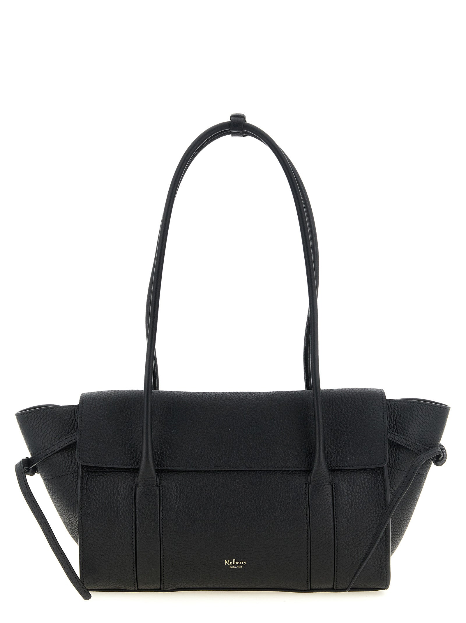 Mulberry Black Calfskin Shoulder Bag