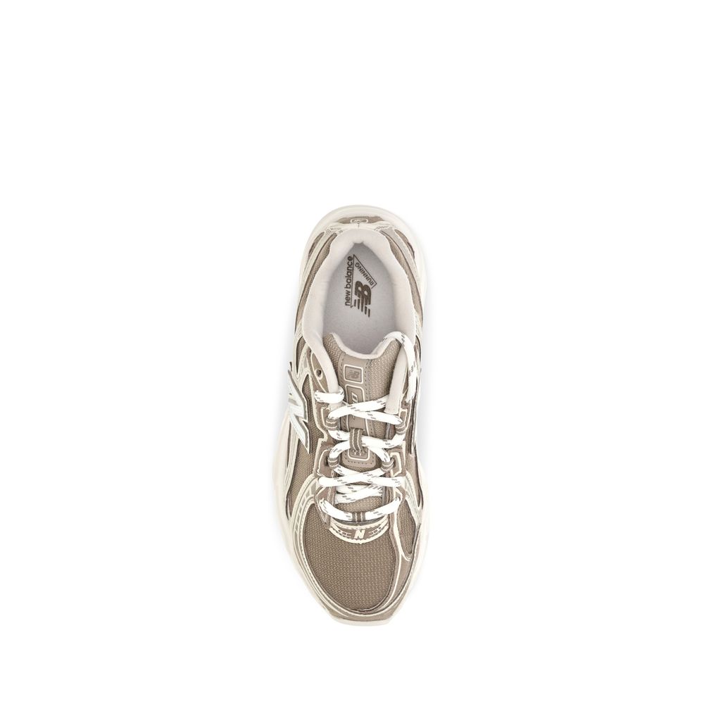 New Balance Beige Nylon Athletic Sneakers