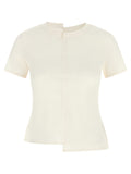 Y-3 White Cotton T-Shirt