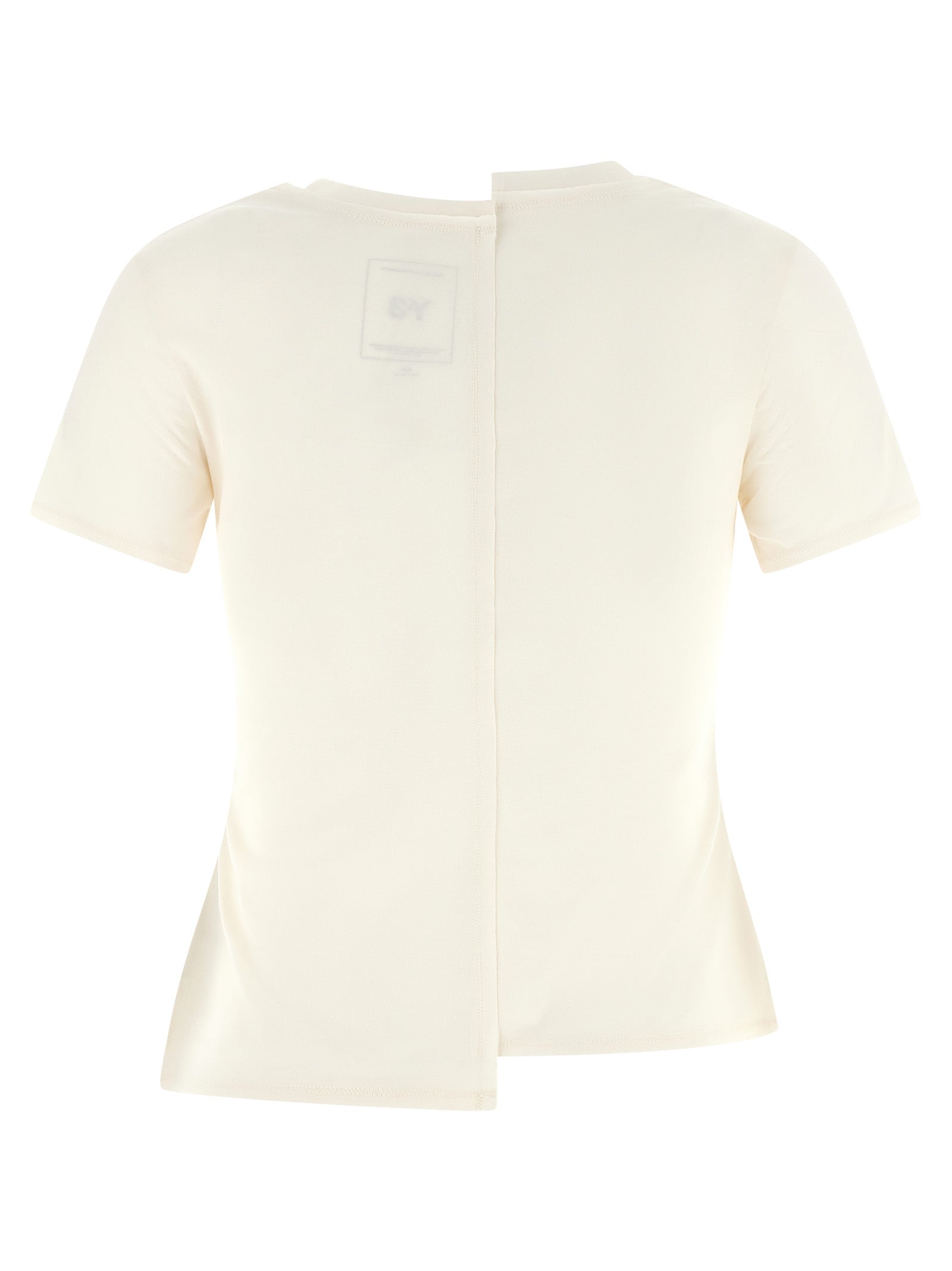 Y-3 White Cotton T-Shirt