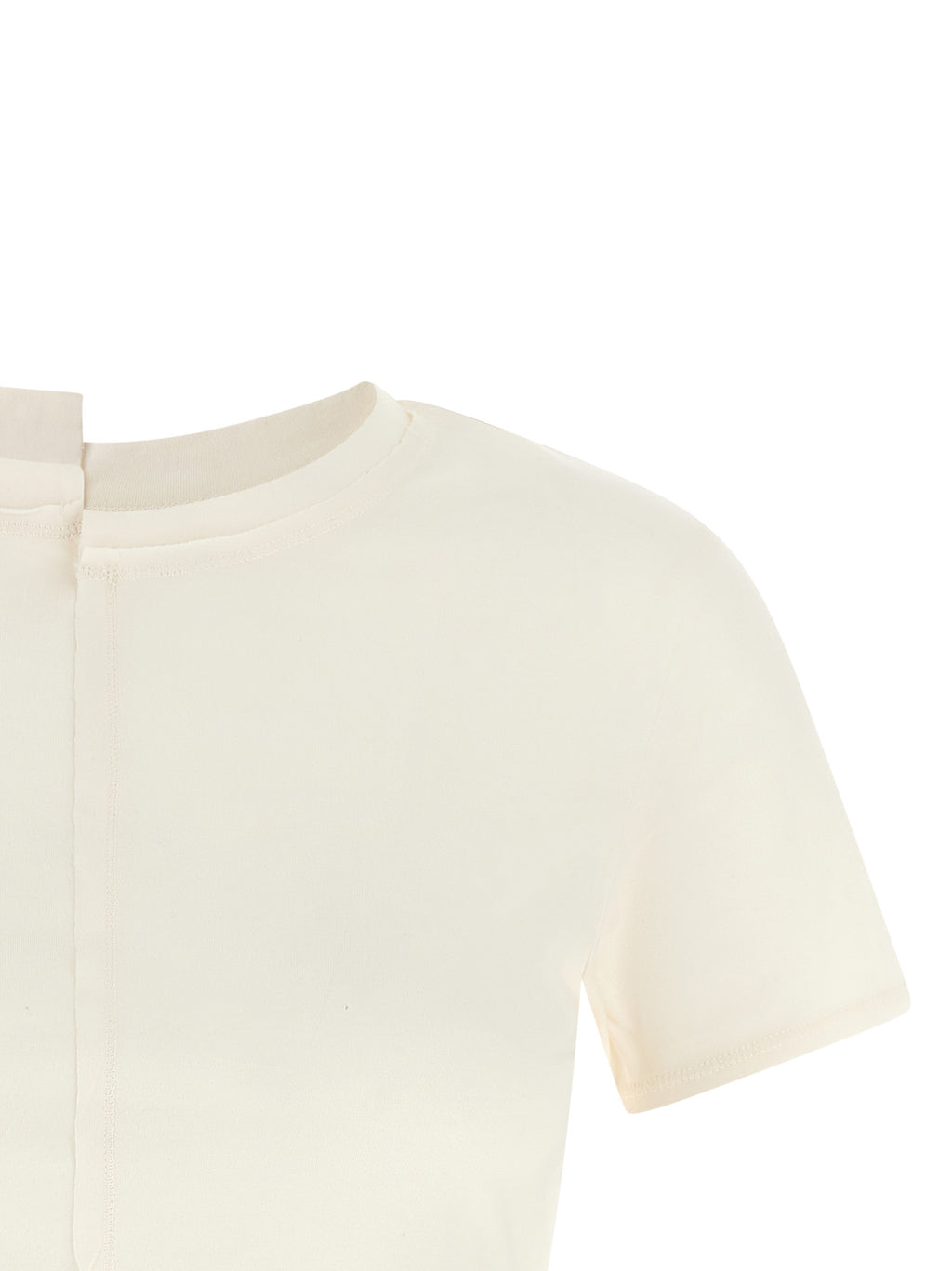Y-3 White Cotton T-Shirt