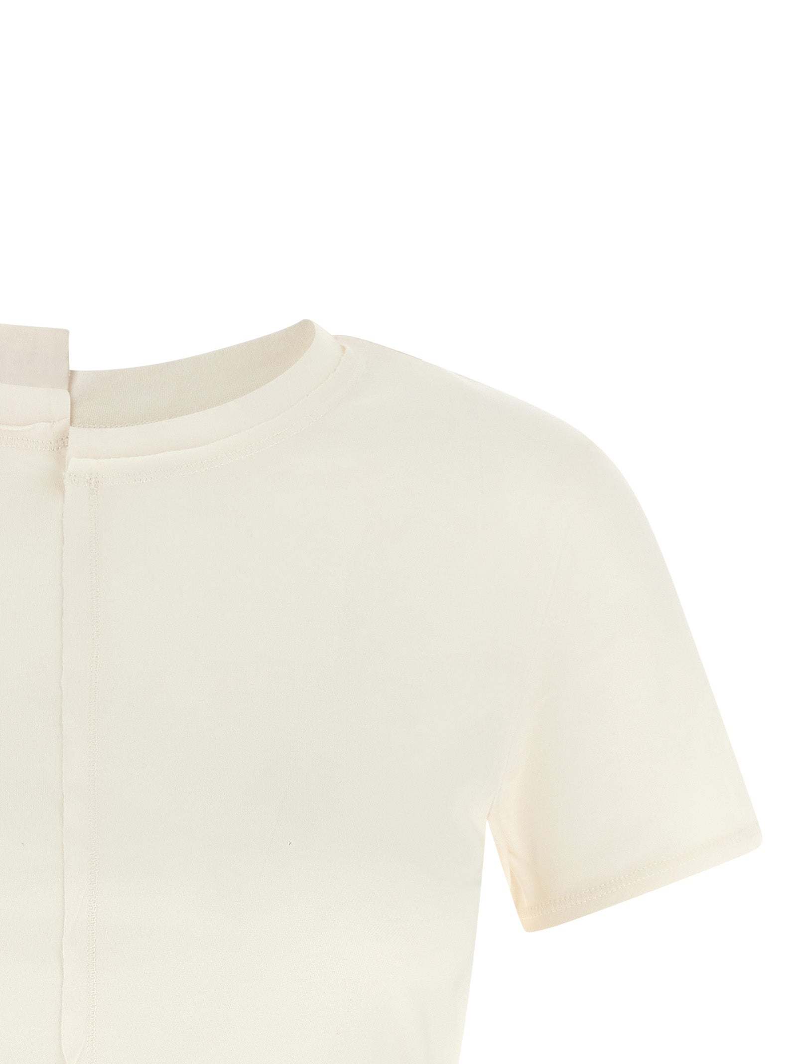 Y-3 White Cotton T-Shirt