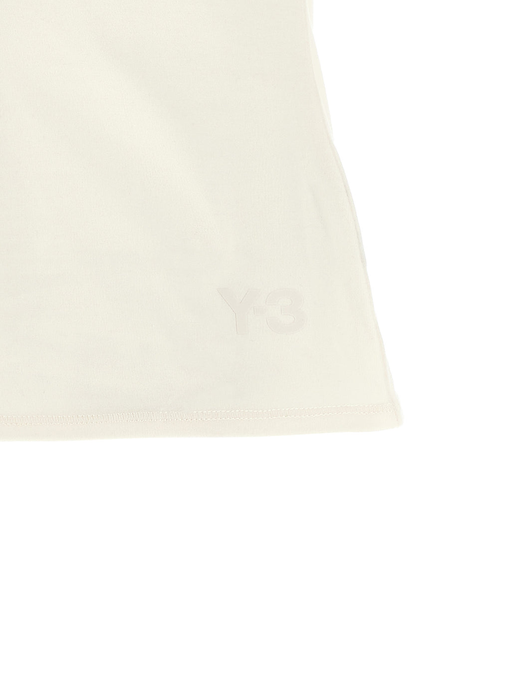 Y-3 White Cotton T-Shirt