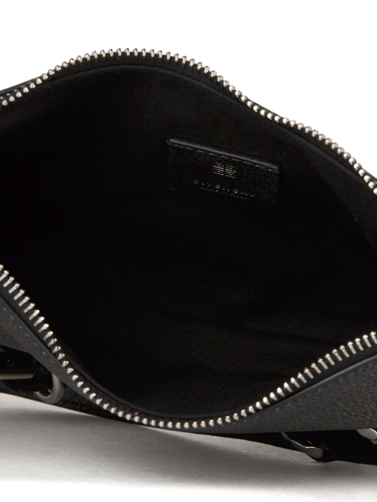 Givenchy Gray Calfskin Shoulder Bag