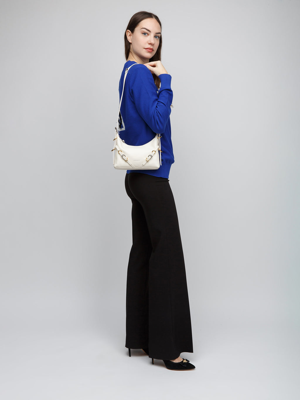 Givenchy Beige Calfskin Shoulder Bag