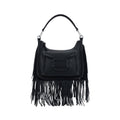 Pierre Hardy Black Calf Leather Bos Taurus Shoulder Bag