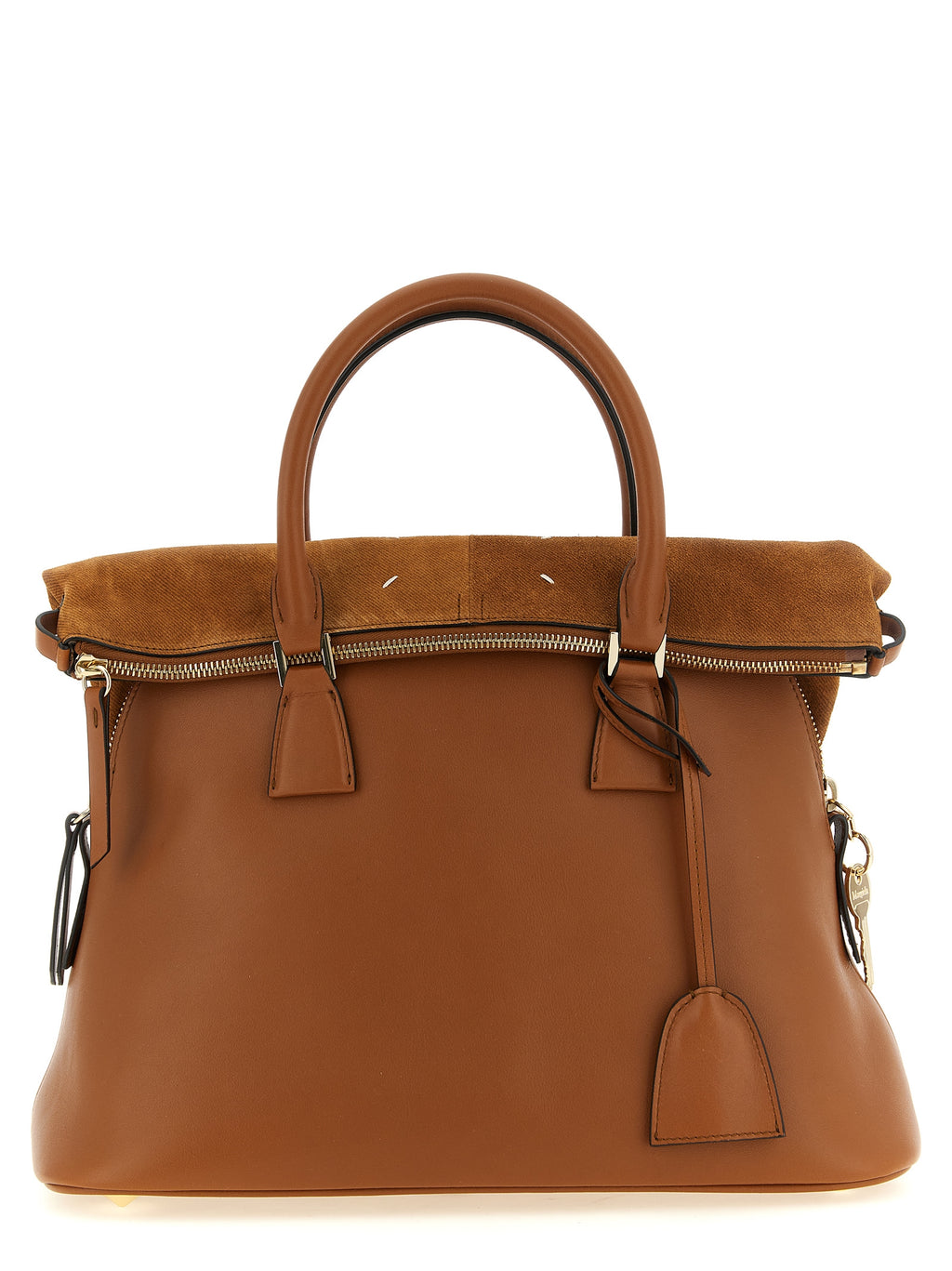 Maison Margiela Brown Calfskin Shoulder Bag