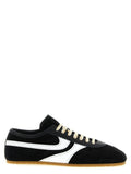 Dries Van Noten Bicolor Calfskin Athletic Sneakers