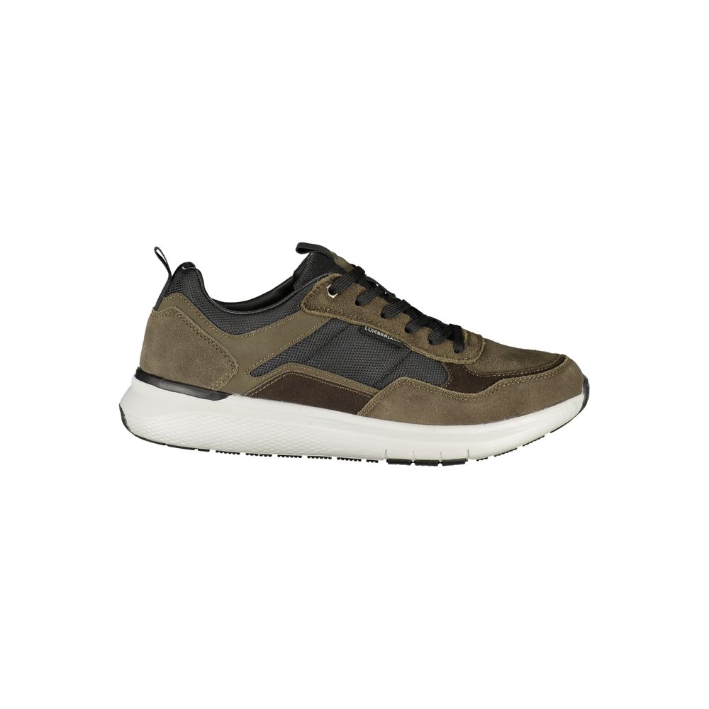 Lumberjack Green Polyurethane Men's Sneaker