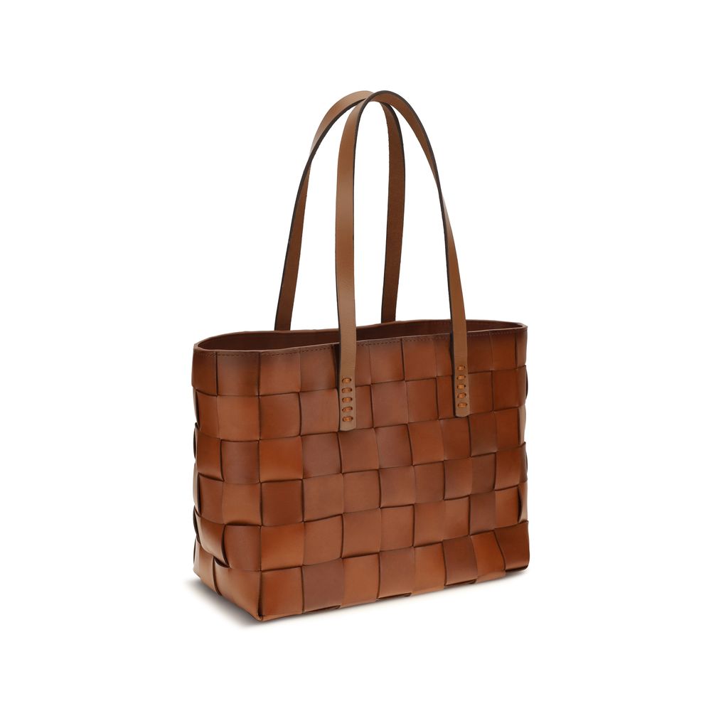 Dragon Diffusion Brown Calf Leather Bos Taurus Shoulder Bag