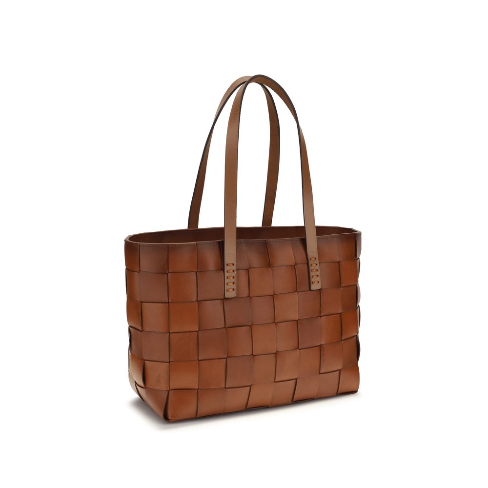Dragon Diffusion Brown Calf Leather Bos Taurus Shoulder Bag
