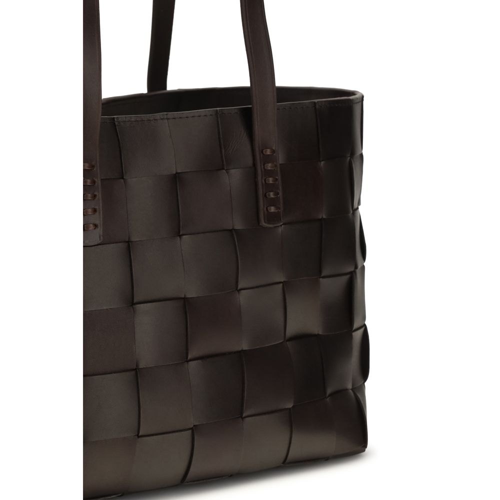 Dragon Diffusion Brown Calf Leather Bos Taurus Shoulder Bag