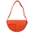 Patou Orange Leather Shoulder Bag