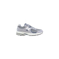 New Balance Gray Leather Athletic Sneakers
