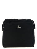 Vivienne Westwood Black Polyester Shoulder Bag