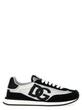 Dolce & Gabbana Bicolor Calfskin Athletic Sneakers