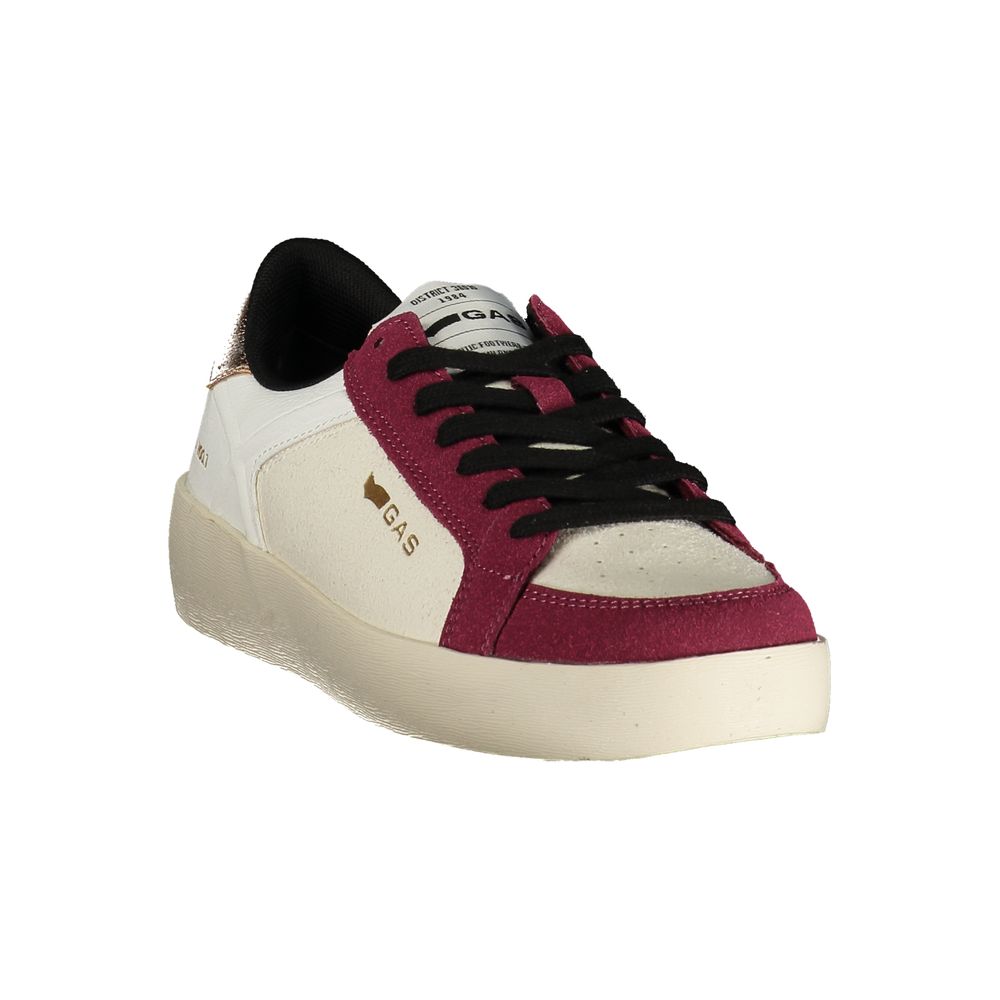 Gas White Polyurethane Women's Sneaker