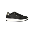 Gas Black Polyurethane Women's Sneakers
