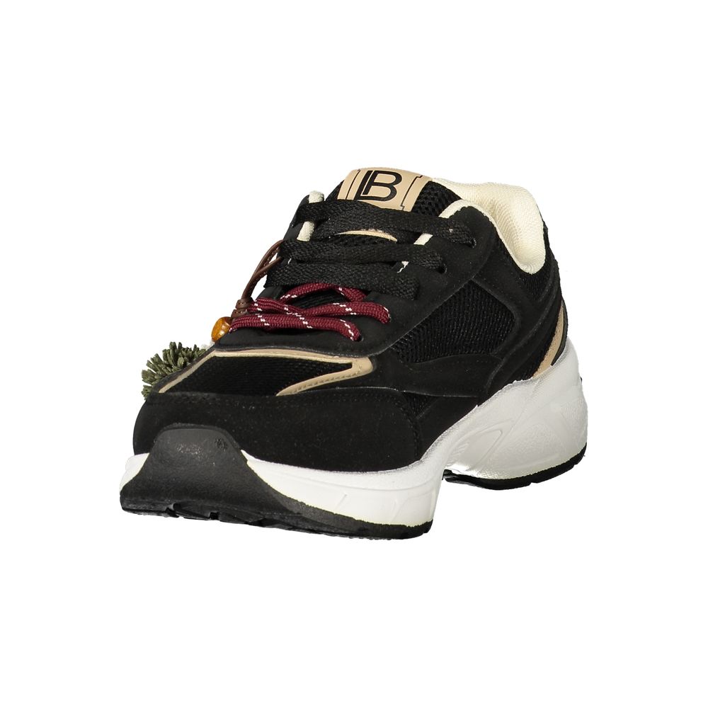 Laura Biagiotti Nero Polyurethane Women's Sneaker