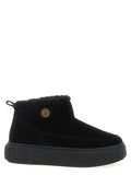 PINKO Black Polyester Ankle Boots