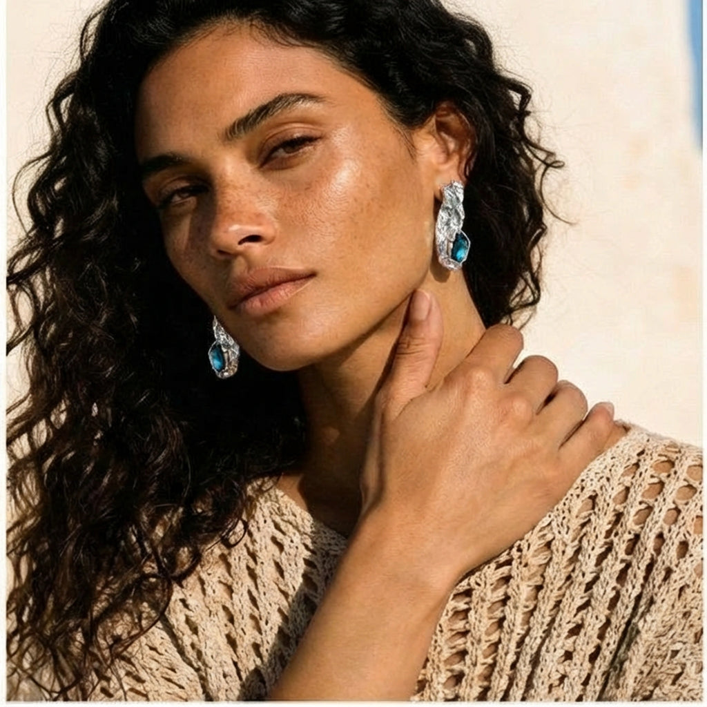 Molten Dreams Drop Earrings | GL Dowdell
