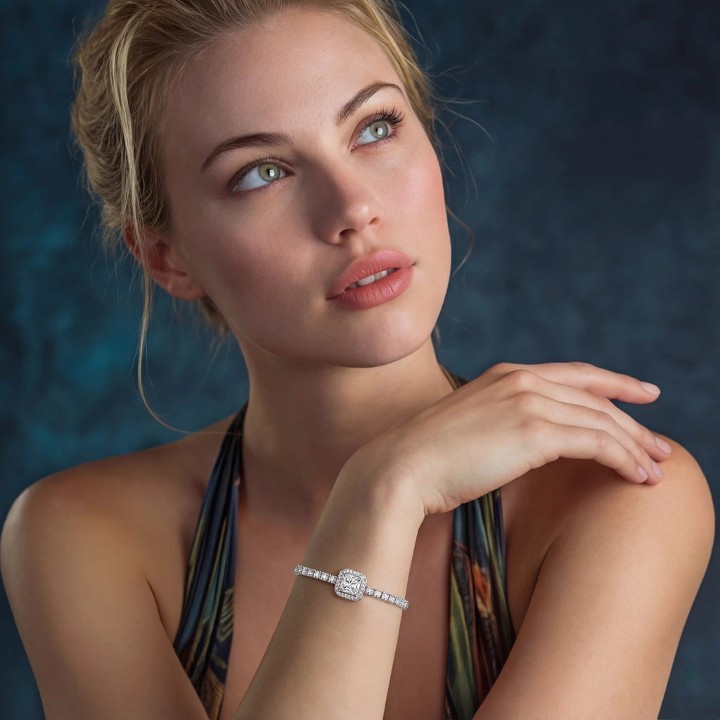 Luxe Center Tennis Bracelet | GL Dowdell