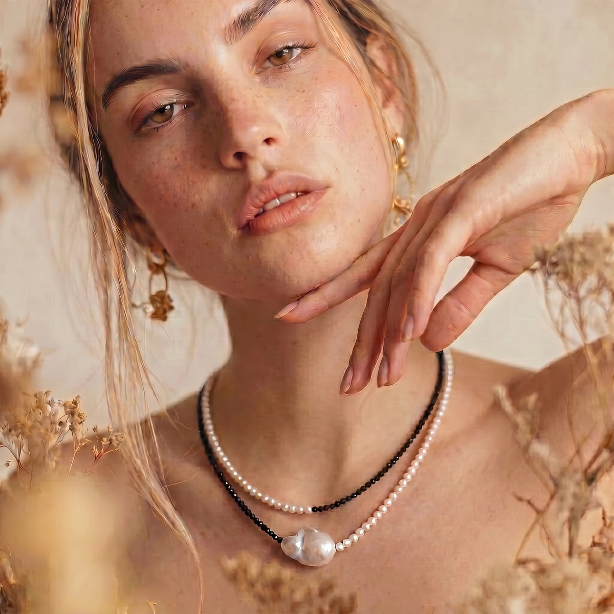 Moonlit Layers Necklace | GL Dowdell