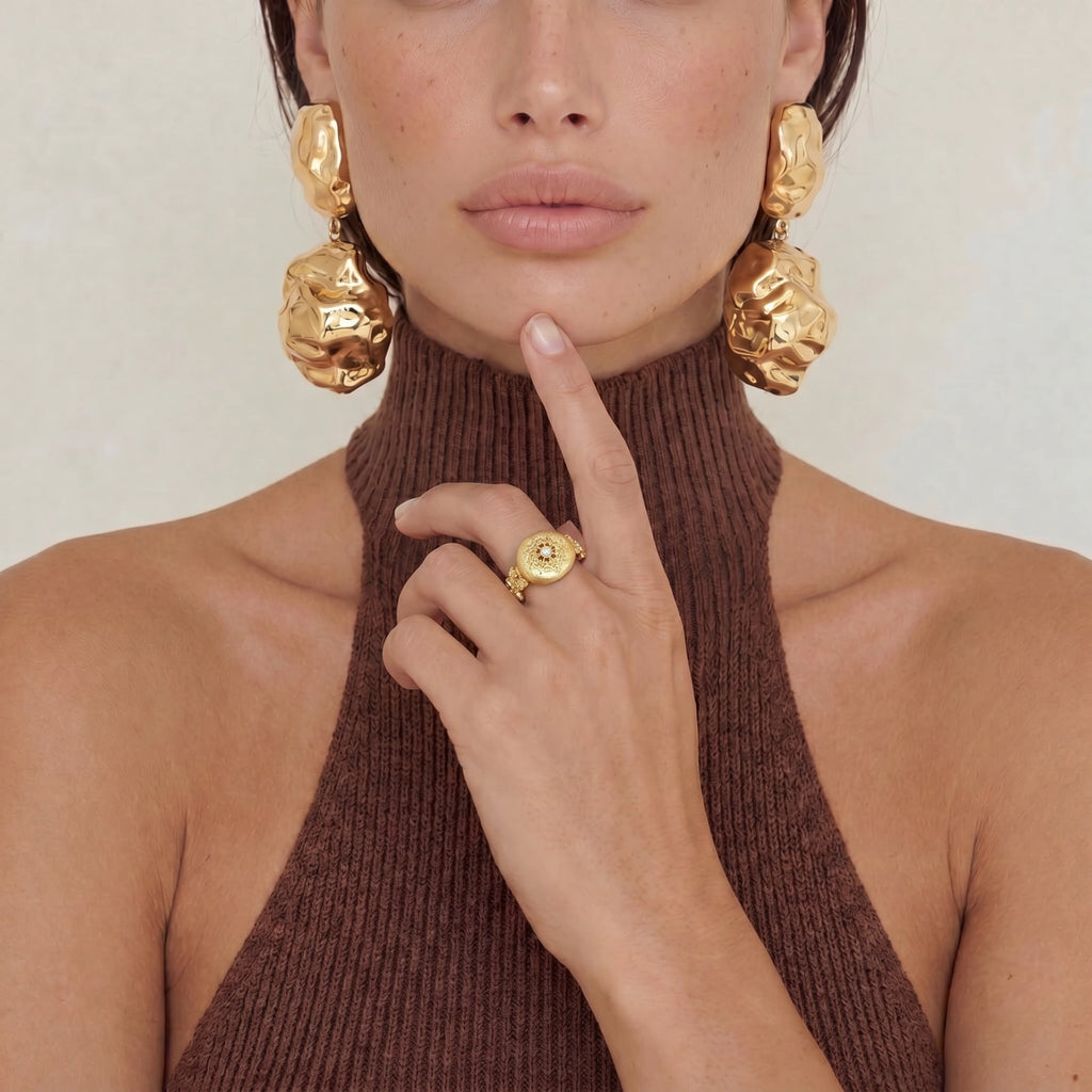 Vintage Medallion Ring | GL Dowdell