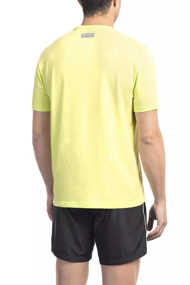 Bikkembergs Black Cotton Men T-Shirt