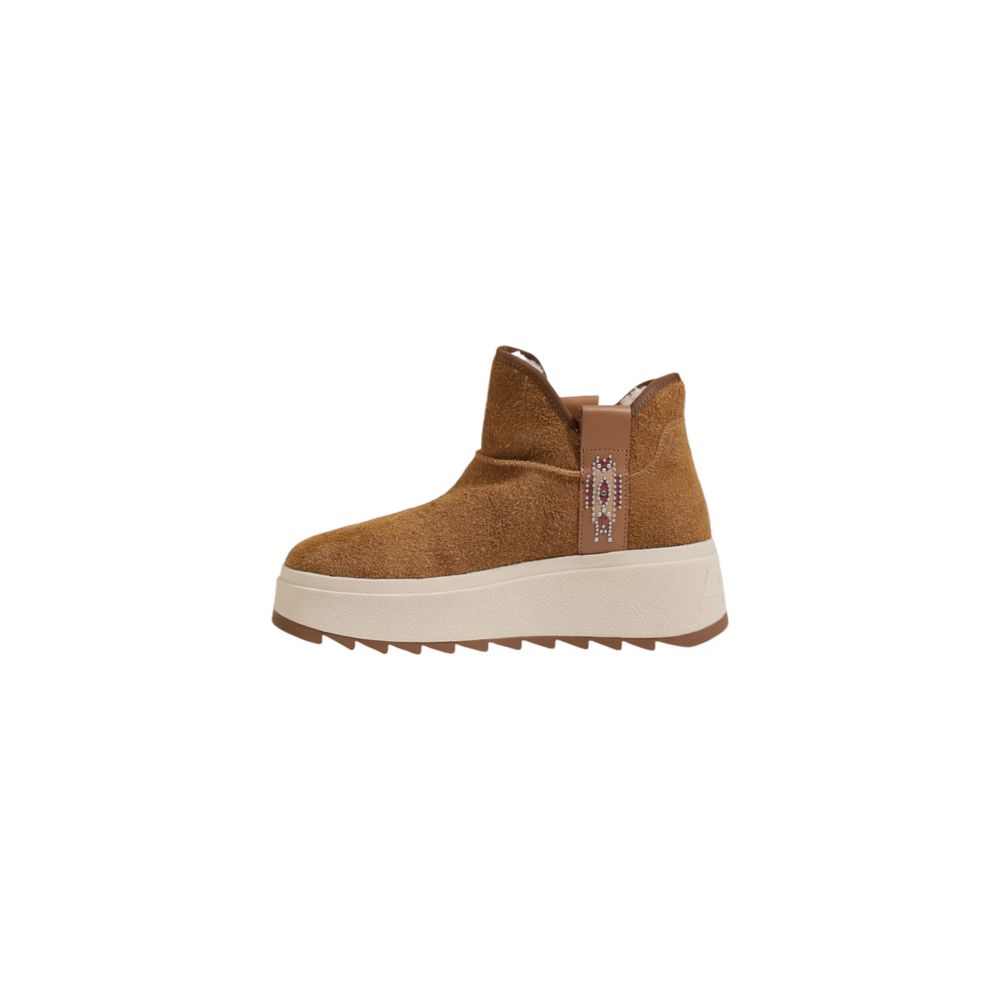 ASH Brown Suede Leather Ankle Boots