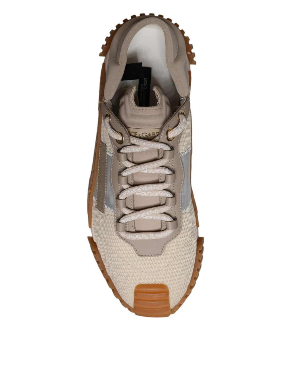 Dolce & Gabbana Multicolor Lace Up Low Top NS1 Sneakers Shoes