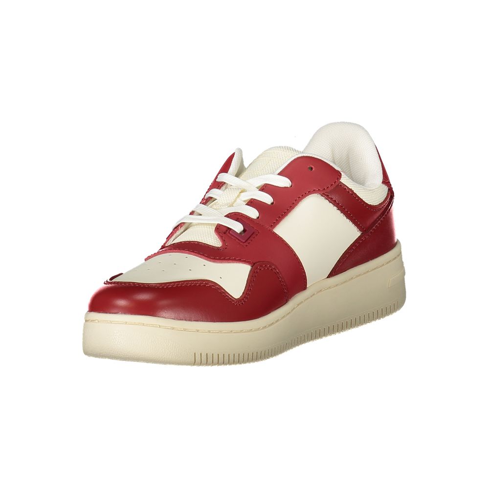 Tommy Hilfiger Rosso Leather Women Sneaker