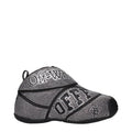 Off-White Black Cotton Sneakers