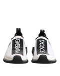 Dolce & Gabbana White Logo Low Top Sorrento Sneakers Shoes