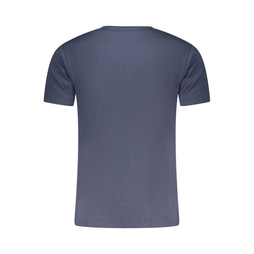 Aeronautica Militare Blu Cotton Men's T-Shirt