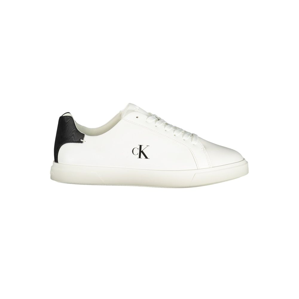 Calvin Klein Bianco Polyurethane Women Sneaker