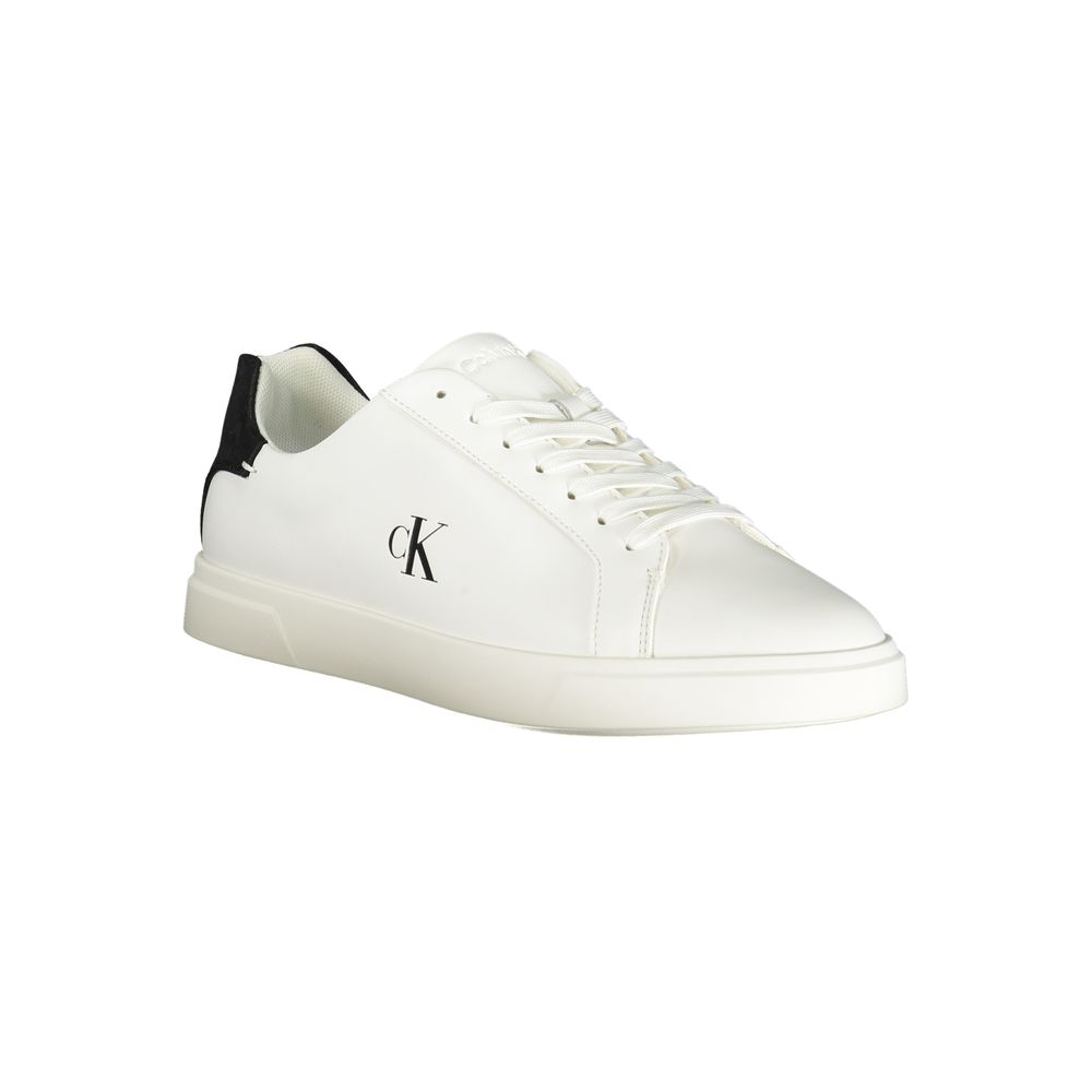 Calvin Klein Bianco Polyurethane Women Sneaker